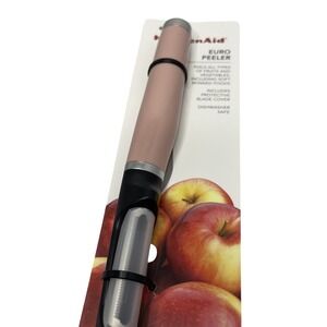 KitchenAid Euro Peeler Dried‎ Rose Pink Stainless Steel Blade KE112OHDRA NEW